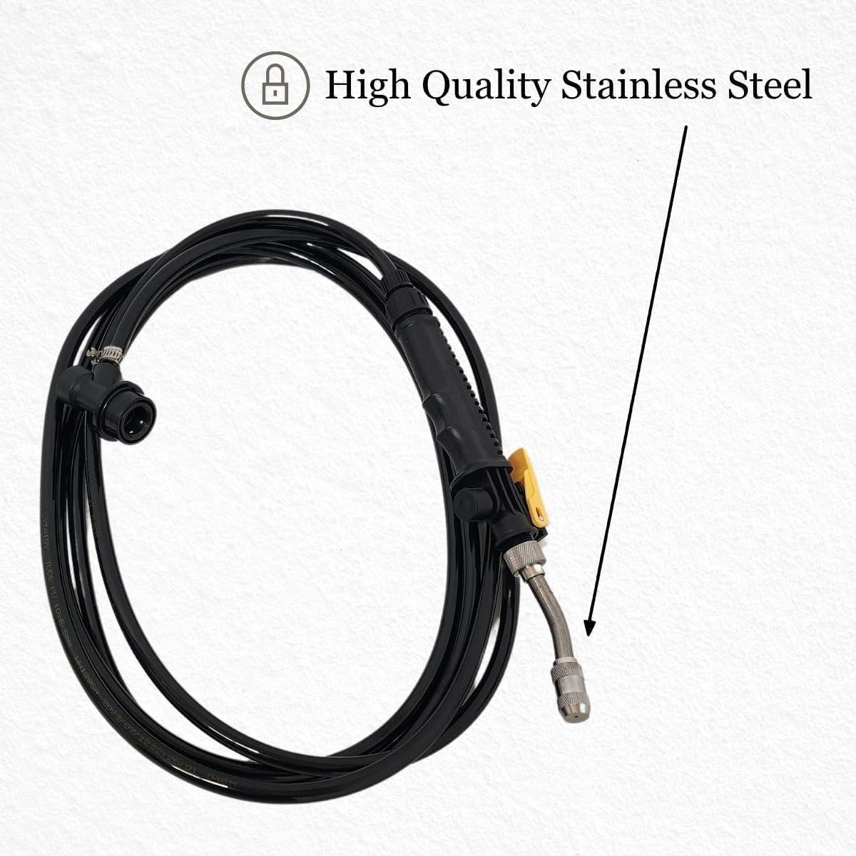 image3 Gallon Stainless Steel Sprayer  IndustrialGrade Solution Tint PPF Installation Pressurized Tank Cylinder3 Gallon