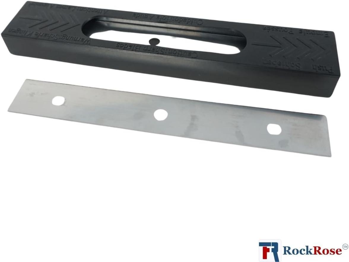 image6 DoubleEdged Stainless Steel Blade Replacement Blades for Scrapers HeavyDuty Home Window Film Pack 50 UnitsPack 50 Units