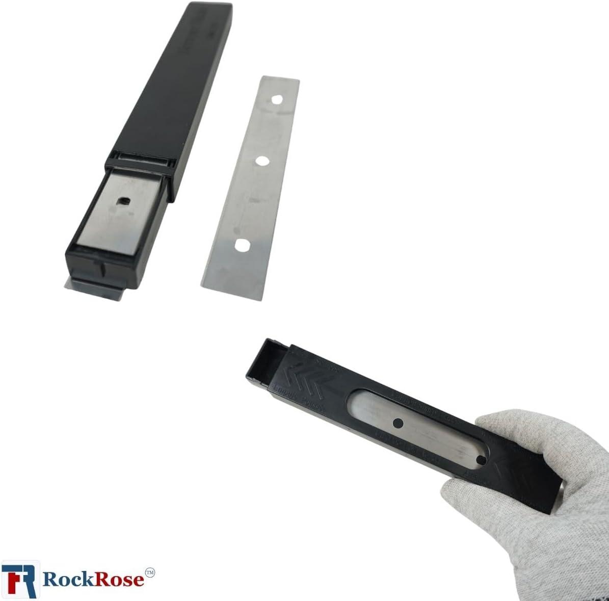 image6 DoubleEdged Stainless Steel Blade Replacement Blades for Scrapers HeavyDuty Home Window Film Pack 50 UnitsPack 50 Units