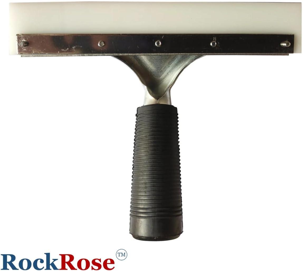 imageBlueMax Rubber Squeegee Replacement Beveled Head for Glass Cleaning Film and Vinyl Installation8inch PRO squeegee