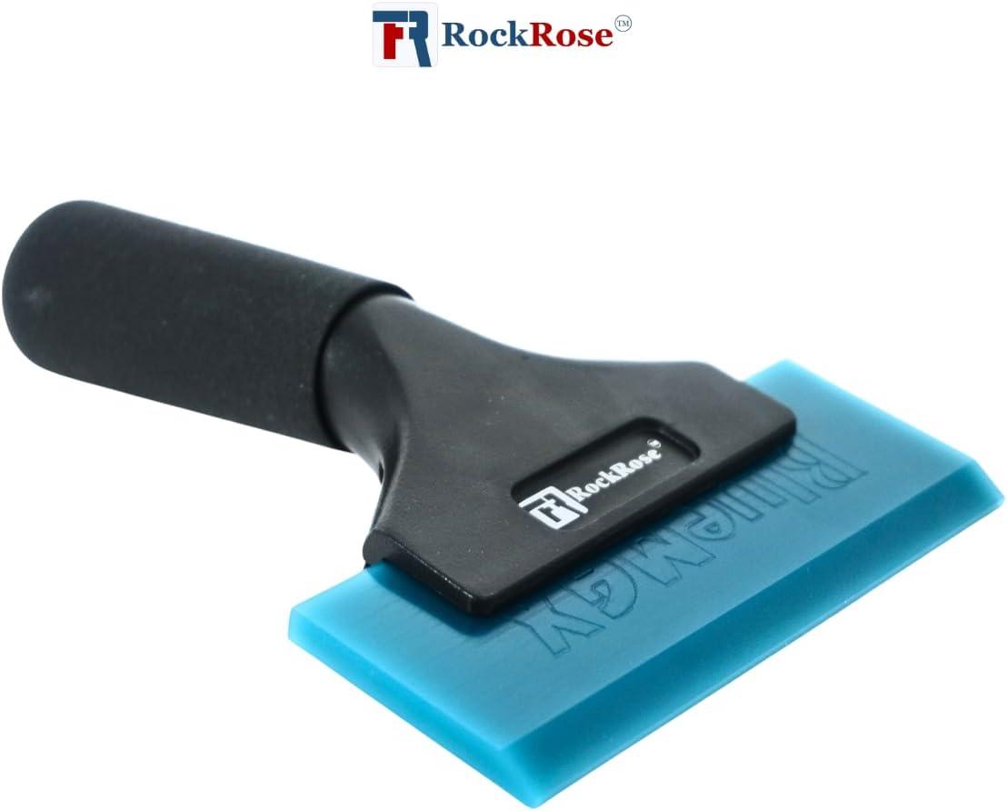 imageBlueMax Rubber Squeegee Replacement Beveled Head for Glass Cleaning Film and Vinyl InstallationBlueMax
