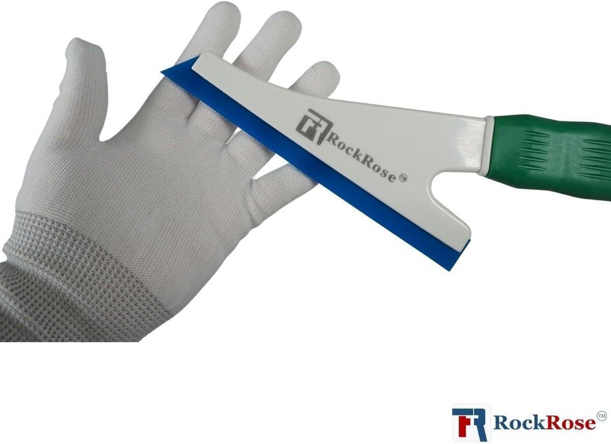 imageDoctor Stroke Squeegee Auto Car Building Flat Glass Window Cleaning Wiper  Flat Glass Tint Vinyl Car Wrapping Scraper Windshield Wash ToolBlue