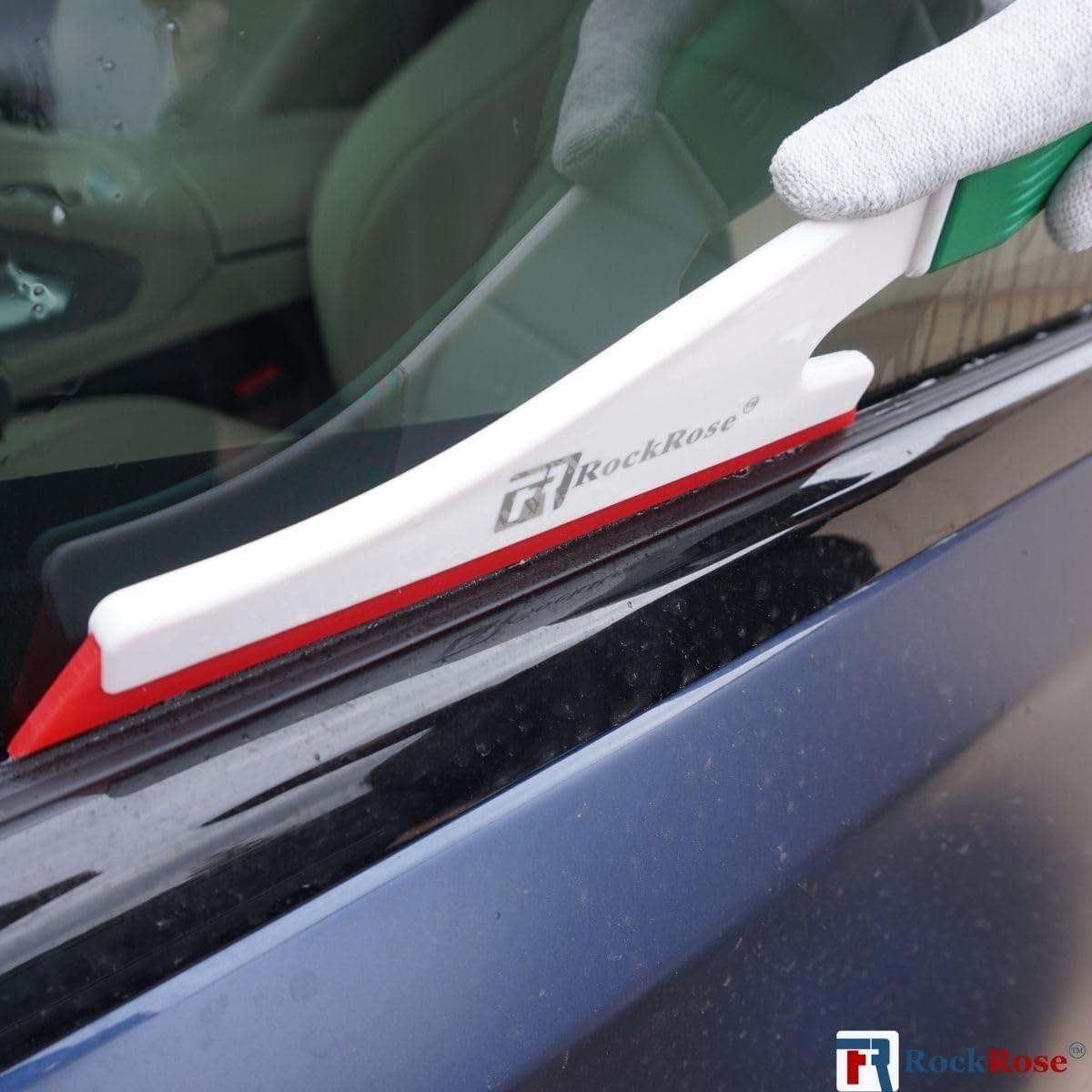 imageDoctor Stroke Squeegee Auto Car Building Flat Glass Window Cleaning Wiper  Flat Glass Tint Vinyl Car Wrapping Scraper Windshield Wash ToolRed