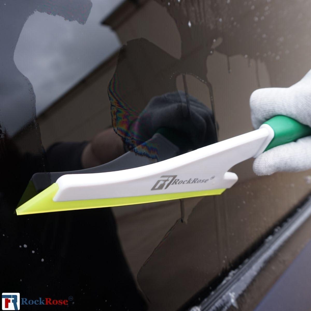 imageDoctor Stroke Squeegee Auto Car Building Flat Glass Window Cleaning Wiper  Flat Glass Tint Vinyl Car Wrapping Scraper Windshield Wash ToolYellow