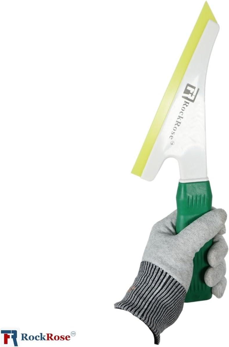 imageDoctor Stroke Squeegee Auto Car Building Flat Glass Window Cleaning Wiper  Flat Glass Tint Vinyl Car Wrapping Scraper Windshield Wash ToolYellow