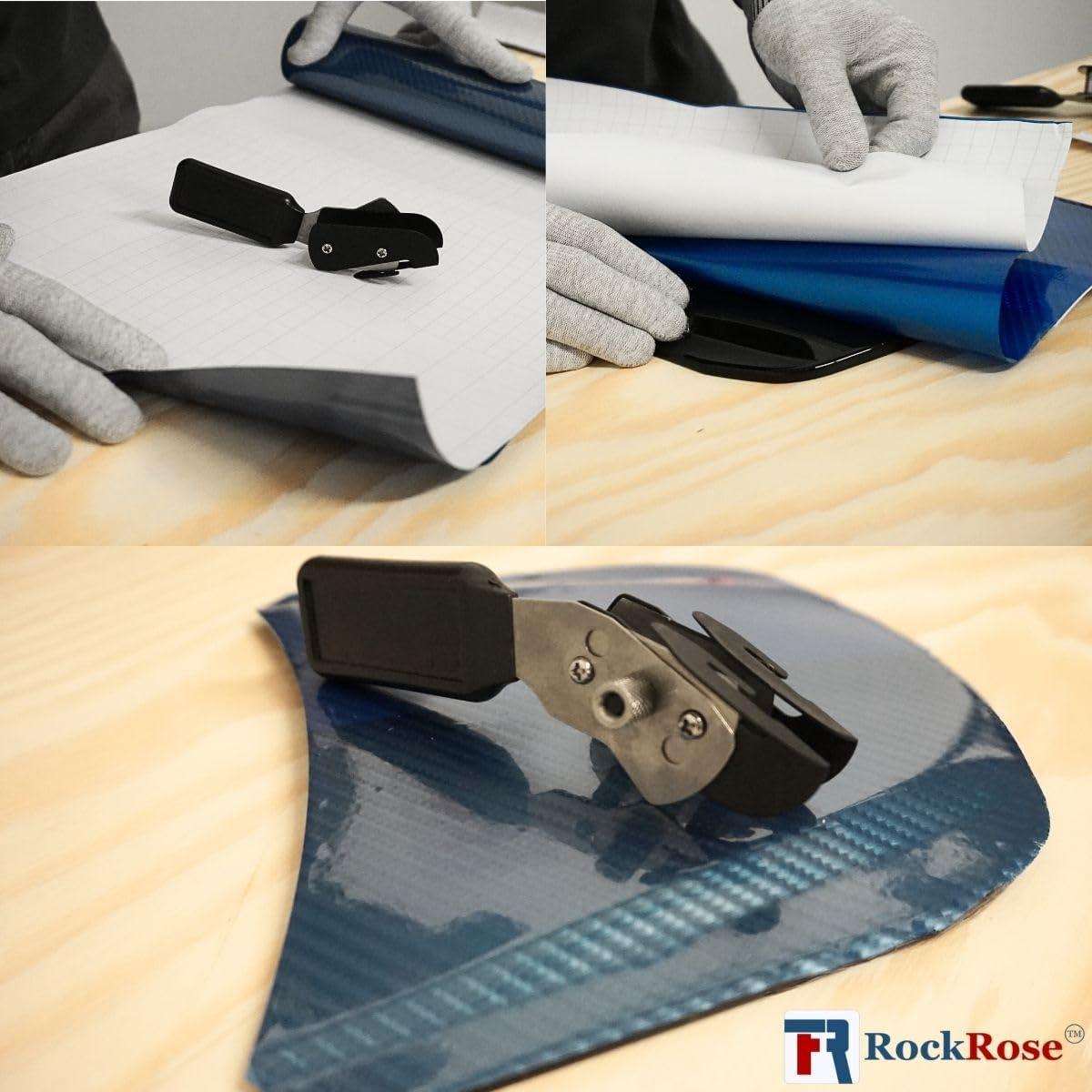 imageDoubleHeaded Twin Blades Vinyl Backpaper Slitter Carbon Fiber Vinyl Film Cutter ampamp Window Sticker Cutting Tool Knife with Variable Width DoubleHeadedSingleHeaded