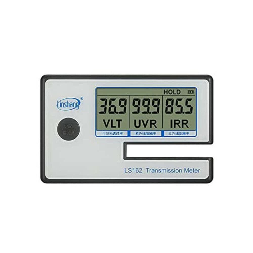 imageLinshang Portable Solar Test Meter Measure Side Windshield Window Tint and Window Film Glass Meter Tester UV IR Rejection Spectrum Tester IR 1400nm UV 365nm VL 380nm  760nm Full wavelength BlueWhite