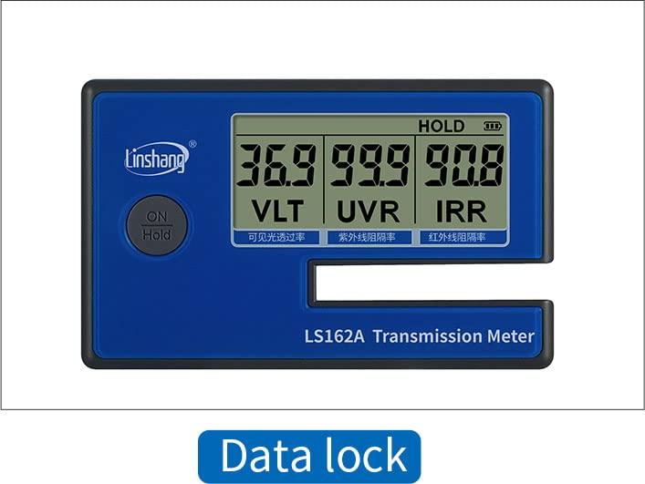 imageLinshang Portable Solar Test Meter Measure Side Windshield Window Tint and Window Film Glass Meter Tester UV IR Rejection Spectrum Tester IR 1400nm UV 365nm VL 380nm  760nm Full wavelength BlueBlue