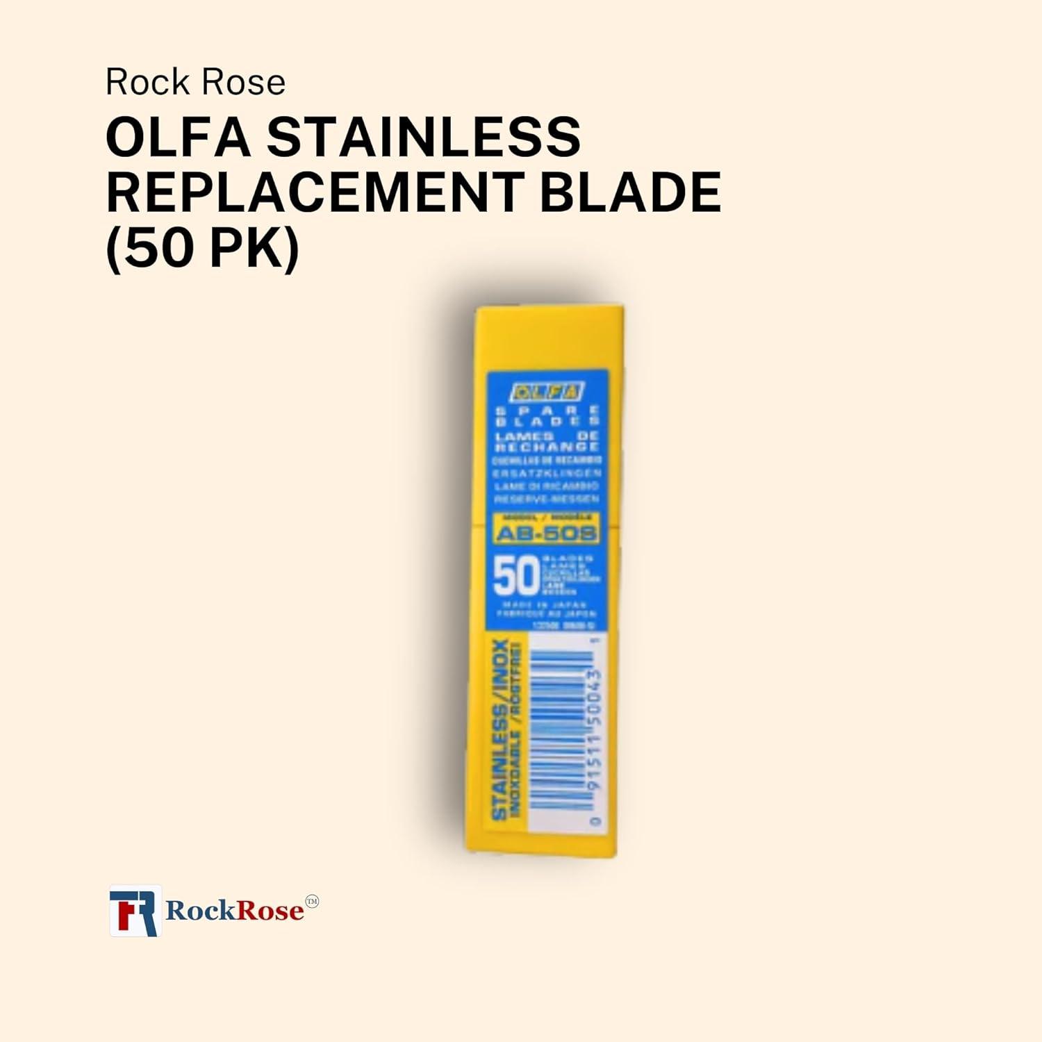 imageReplacement blades Olfa  2 Units 50 per pack Replacement Blade