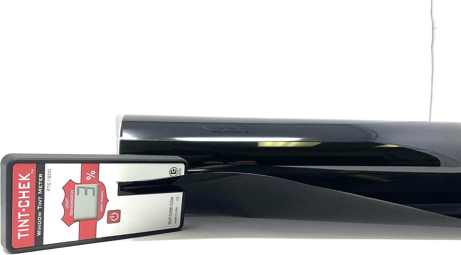 imageRockRose 20 Nano Ceramic Car Window Tint 36 in x 25FT 2PLY Privacy Film Heat Block 99 UVR and 85 IRR Block for Auto or Home Strong Adhesive Easy Shrink Plotter Friendly  Charcoal5 Percent