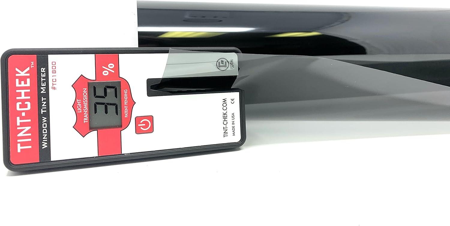 imageRockRose 20 Nano Ceramic Car Window Tint 36 in x 25FT 2PLY Privacy Film Heat Block 99 UVR and 85 IRR Block for Auto or Home Strong Adhesive Easy Shrink Plotter Friendly  Charcoal35 Percent