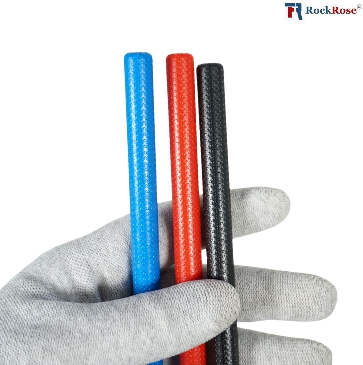 imageRockRose Agile Handle Mini Squeegee Car Quarter Glass Replaceable Car Wrapping ampamp Window Film Tinting Tool for Precise Application and Smooth Finish Pack 3 Units