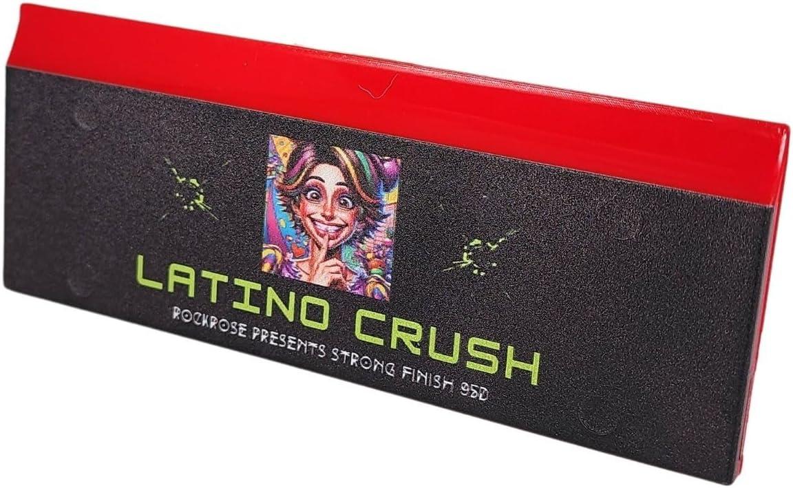 imageRockRose Blonde Crush Blue Bevel Blade Replacement Squeegee  5quot Rectangular Premium Quality Precision Cleaning Tool for Windows Glass and Surfaces  Durable Construction Blue CroppedRed