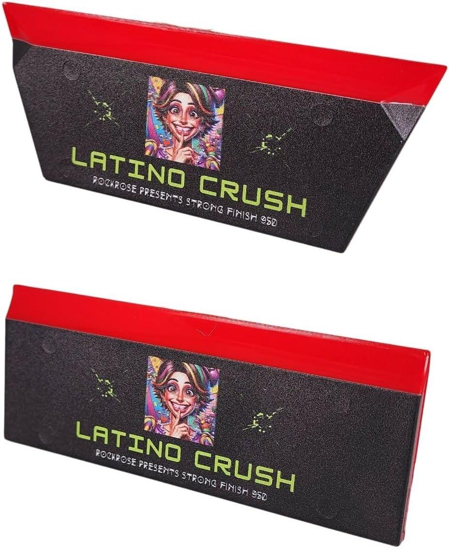 imageRockRose Blonde Crush Blue Bevel Blade Replacement Squeegee  5quot Rectangular Premium Quality Precision Cleaning Tool for Windows Glass and Surfaces  Durable Construction Blue CroppedRed