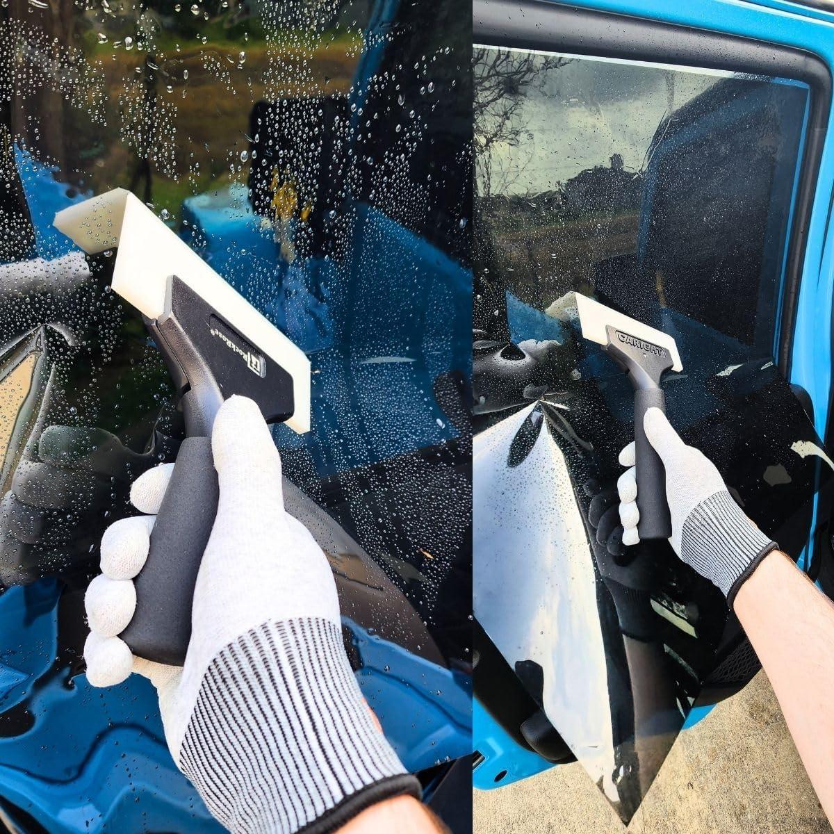 imageRockRose Elite 6quot Cast Aluminum Squeegee  Sturdy LongHandle AntiSlip Grip Precision Blade Change with Allen Wrench Professional Window Tint Application Tool1 Unit1