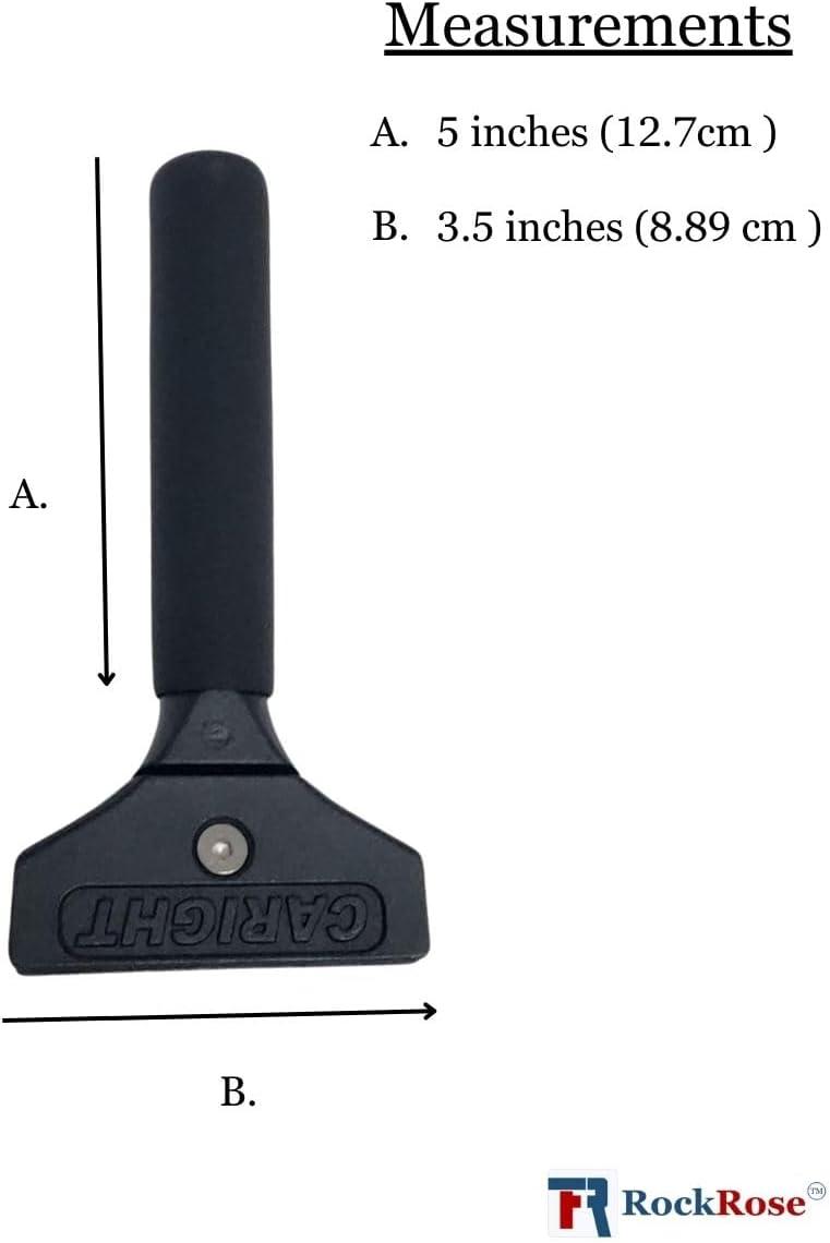imageRockRose Elite 6quot Cast Aluminum Squeegee  Sturdy LongHandle AntiSlip Grip Precision Blade Change with Allen Wrench Professional Window Tint Application Tool1 Unit1