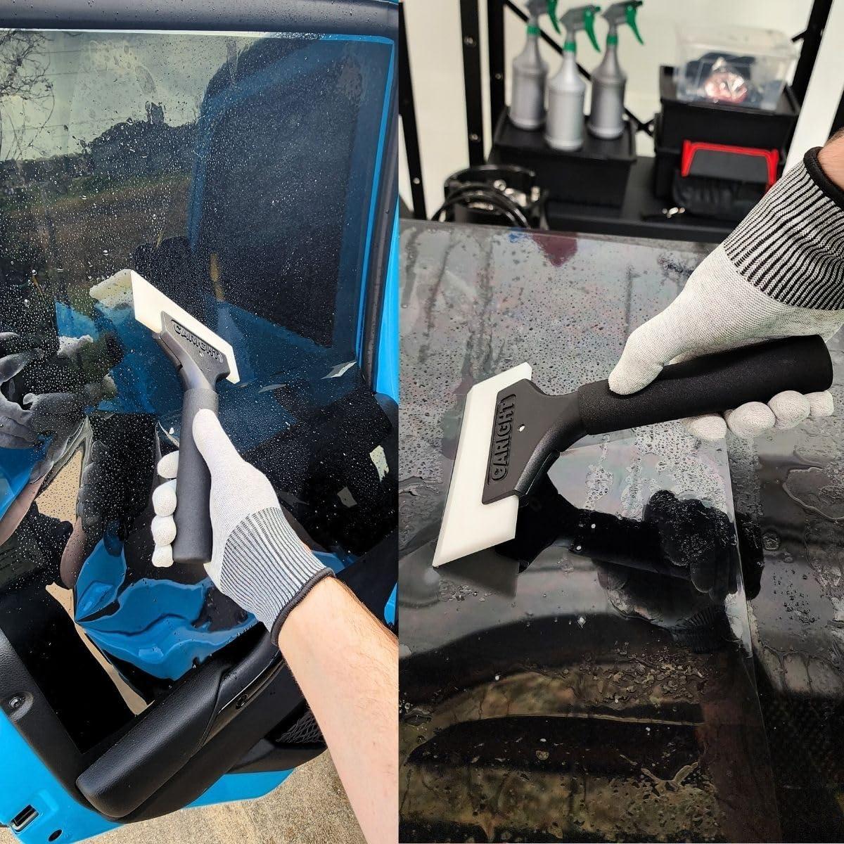 imageRockRose Elite 6quot Cast Aluminum Squeegee  Sturdy LongHandle AntiSlip Grip Precision Blade Change with Allen Wrench Professional Window Tint Application Tool1 Unit1