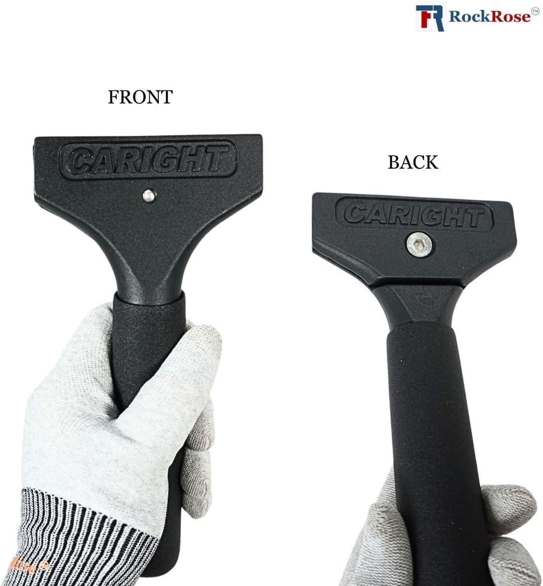 imageRockRose Elite 6quot Cast Aluminum Squeegee  Sturdy LongHandle AntiSlip Grip Precision Blade Change with Allen Wrench Professional Window Tint Application Tool1 Unit1