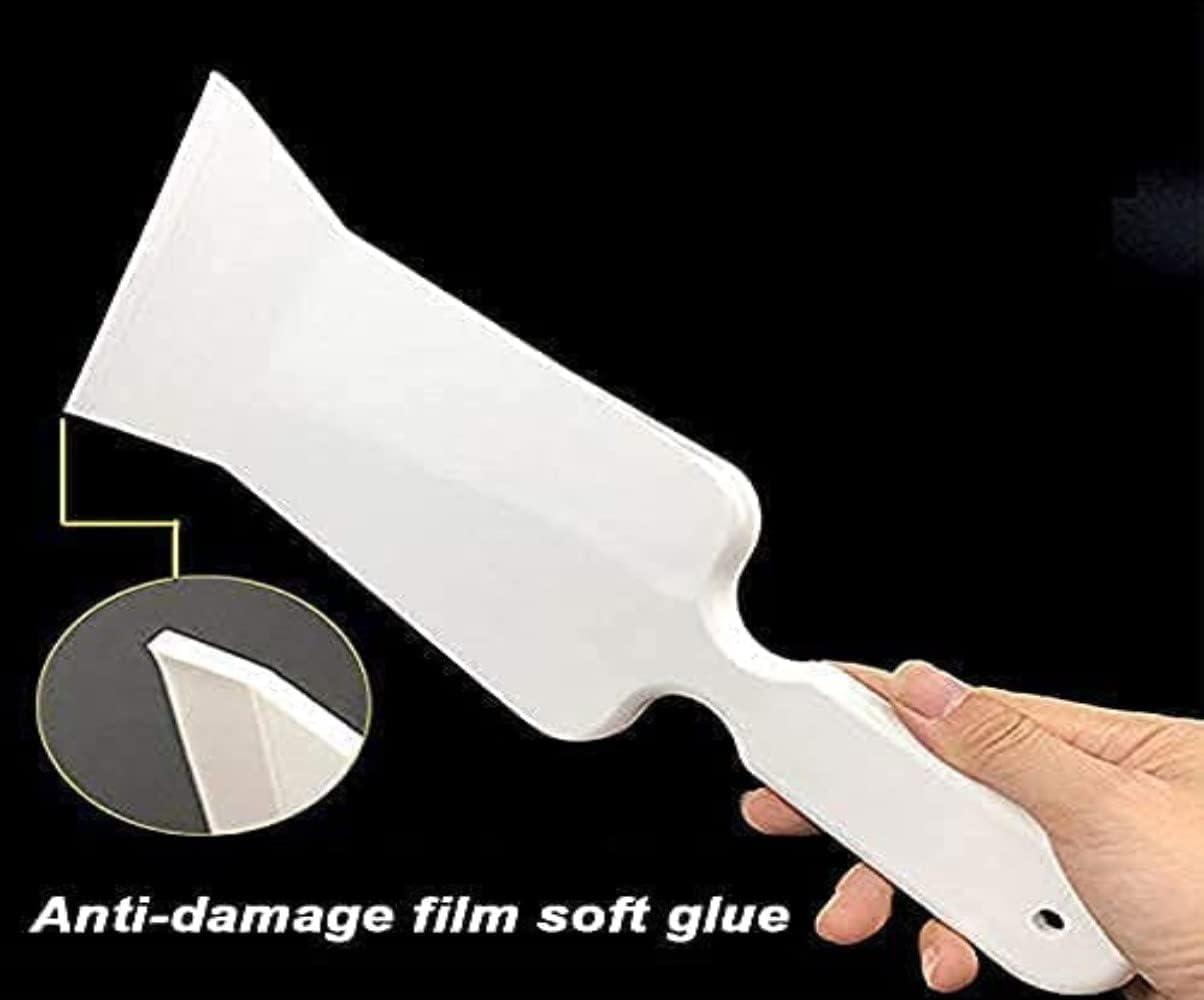 imageRockRose Long Handle Car Bulldozer Squeegee 15 inches Vinyl Wrap Squeegee Water Squeegee Window Water Blade for Tint Film Door and Window Cleaning Vinyl Wrap Installation