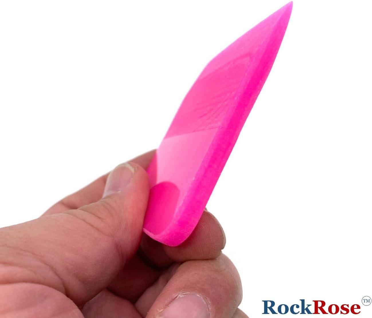 imageRockRose Pink PPF Squeegee Angled  25 x 3 inches  Film Application Tool for BubbleFree Professional Finishes  Compact and Efficient Vinyl Wrapping Squeegee 2 Units 25 x 3 Inches25 x 3