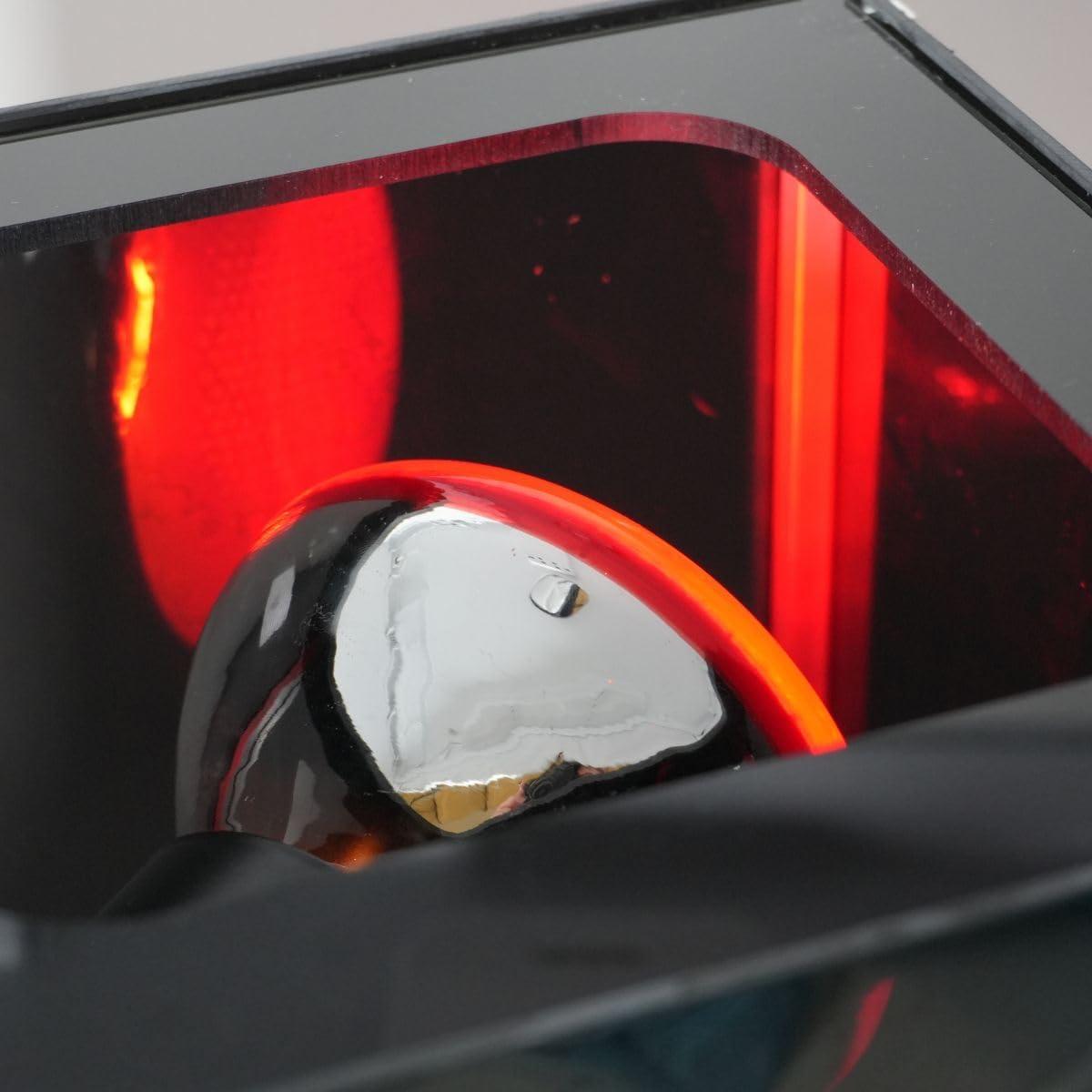 imageSolar Film Heat Lamp Display Box with 4Sided Film Comparison  Demonstrate UV Glare and Heat Blocking Efficiency on Multiple Window Tints  Premium Marketing Tool