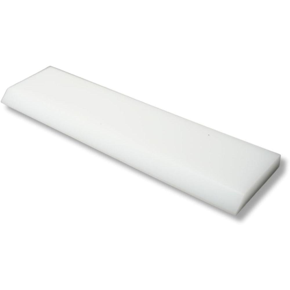 imageBlueMax Rubber Squeegee Replacement Beveled Head for Glass Cleaning Film and Vinyl Installation8inch Replacement Blade