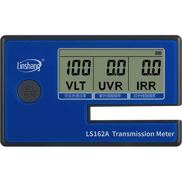 imageLinshang Portable Solar Test Meter Measure Side Windshield Window Tint and Window Film Glass Meter Tester UV IR Rejection Spectrum Tester IR 1400nm UV 365nm VL 380nm  760nm Full wavelength BlueBlue