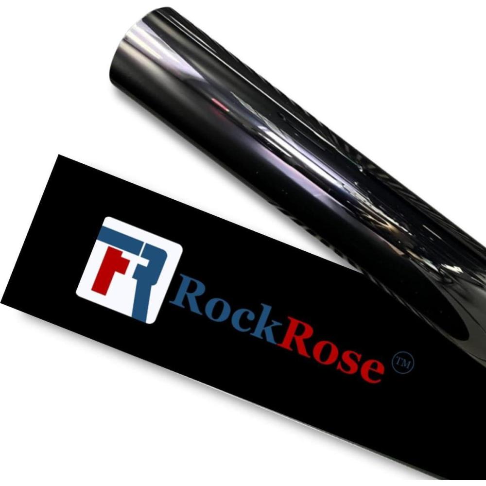 imageRockRose 20 Nano Ceramic Car Window Tint 36 in x 25FT 2PLY Privacy Film Heat Block 99 UVR and 85 IRR Block for Auto or Home Strong Adhesive Easy Shrink Plotter Friendly  Charcoal35 Percent