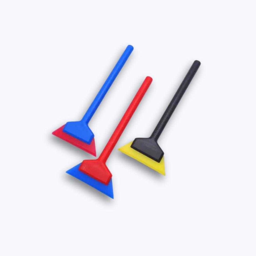 imageRockRose Agile Handle Mini Squeegee Car Quarter Glass Replaceable Car Wrapping ampamp Window Film Tinting Tool for Precise Application and Smooth Finish Pack 3 Units