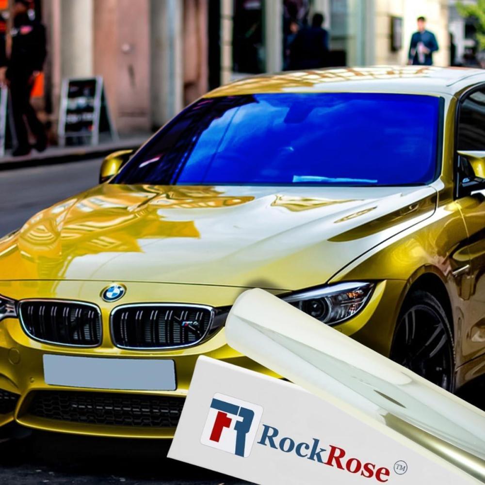 imageRockRose Citrus Shift Chameleon Window Film Expertly Engineered Dynamic ColorShifting Protection for Enhanced Visibility and Style Citrus Shift 40 in x 100 FTAzure Horizon