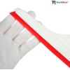 image6Inch Long Reach Triangular Scraper Squeegee with Silicone Blade for Windshield Effortless Residual Water Dust Snow and Ice Removal YellowRed