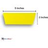 imageBlueMax Rubber Squeegee Replacement Beveled Head for Glass Cleaning Film and Vinyl InstallationYellow Bevel Blade