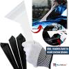 imageHigh Temperature Green Long Scraper Resist Quick Foot Plastic Squeegee PPF Window Glass Tint Vinyl Sticker Car Wrap Tools Pack 6 Units GreenWhite