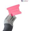 imageLime Speed Wing 4Inch Soft Yellow Card Bubble Remover Squeegee Set for Professional Window Film Tinting and Installation  Pack 4 UnitsPink