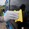imageLime Speed Wing 4Inch Soft Yellow Card Bubble Remover Squeegee Set for Professional Window Film Tinting and Installation  Pack 4 UnitsYellow