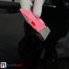 imagePink Wing Squeegee with Felt Edge  Professional Window Tinting Tool for Auto Vinyl Wrapping Glass Cleaning Detailing and Household Applications Pack 3 Units PinkPink