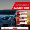imageRockRose 5 Premium Carbon Car Window Tint Film 36 in x 100FT 2PLY Charcoal Privacy Film UV Heat Blocking Tint for Car or Home Adhesive Film Easy Shrink Plotter Friendly Pro Grade60 Percent