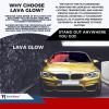 imageRockRose Citrus Shift Chameleon Window Film Expertly Engineered Dynamic ColorShifting Protection for Enhanced Visibility and Style Citrus Shift 40 in x 100 FTLava Glow