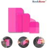 imageRockRose Pink PPF Squeegee Angled  25 x 3 inches  Film Application Tool for BubbleFree Professional Finishes  Compact and Efficient Vinyl Wrapping Squeegee 2 Units 25 x 3 Inches4 PCs KIT
