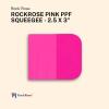 imageRockRose Pink PPF Squeegee Angled  25 x 3 inches  Film Application Tool for BubbleFree Professional Finishes  Compact and Efficient Vinyl Wrapping Squeegee 2 Units 25 x 3 Inches25 x 3