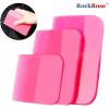 imageRockRose Pink PPF Squeegee Angled  25 x 3 inches  Film Application Tool for BubbleFree Professional Finishes  Compact and Efficient Vinyl Wrapping Squeegee 2 Units 25 x 3 Inches4 PCs KIT