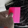 imageRockRose Pink PPF Squeegee Angled  25 x 3 inches  Film Application Tool for BubbleFree Professional Finishes  Compact and Efficient Vinyl Wrapping Squeegee 2 Units 25 x 3 Inches4 PCs KIT