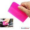 imageRockRose Pink PPF Squeegee Angled  4 x 3 inches  Film Application Tool for BubbleFree Professional Finishes  Compact and Efficient Vinyl Wrapping Squeegee 2 Units