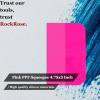 imageRockRose Pink PPF Squeegee Angled  4 x 3 inches  Film Application Tool for BubbleFree Professional Finishes  Compact and Efficient Vinyl Wrapping Squeegee 2 Units