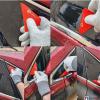 imageRockRose Red Mini Squeegee for Quarter Window  Perfect for Precision Window Film and Car Tint Application  Pack 4 Units