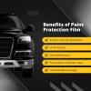 imageRockrose Ultra Gloss TPU Black PPF Film for Car Paint Protection 24 in x 50 FT Selfhealing UV Protection Scratch ampamp Stain Resistant Hydrophobic Wet Installation Strong Adhesive 75 mil ThicknessUltra Gloss  75 mil