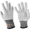 imageRockRose Grey Vinyl Wrap Gloves Professional Carbon Fiber AntiStatic Tint Gloves DustFree Wrap Glove for Wrapping Vinyl4