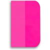 imageRockRose Pink PPF Squeegee Angled  4 x 3 inches  Film Application Tool for BubbleFree Professional Finishes  Compact and Efficient Vinyl Wrapping Squeegee 2 Units