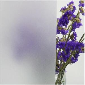 imageRockRose Privacy Window Film Prism 3D Decorative Stained Glass Vinyl Static Cling NonAdhesive Window Decals for Home or Office 236quot x 787quotFrosted