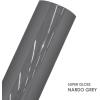 imageRockRose Metal Original Paint Nardo Grey High Performance cast Film car Vinyl wrap red with Low to Medium tack Adhesive Featuring Nano Air Release Technology 1FT x 5FTNardo Grey
